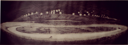 Manchester-velodrome--poss-1998-dry-point-etching-30x90